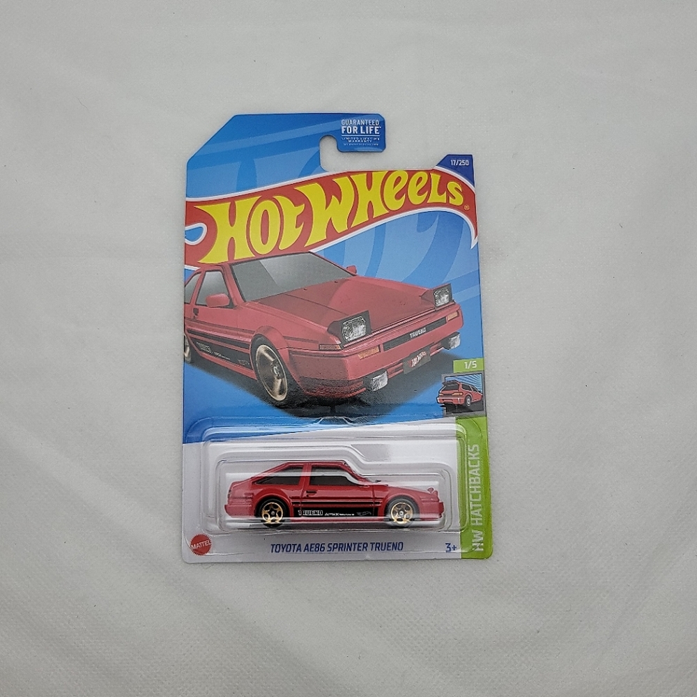 Hot Wheels Toyota AE86 Sprinter Trueno HW HATCHBACKS